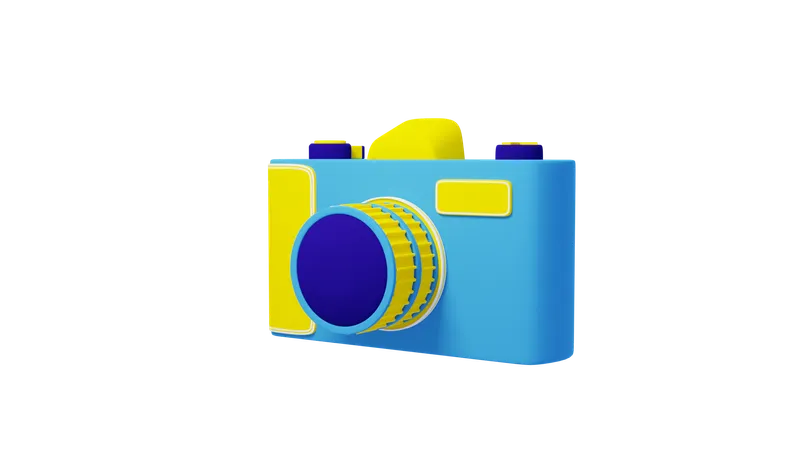 Cámara  3D Icon