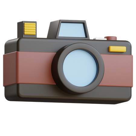 Cámara  3D Icon