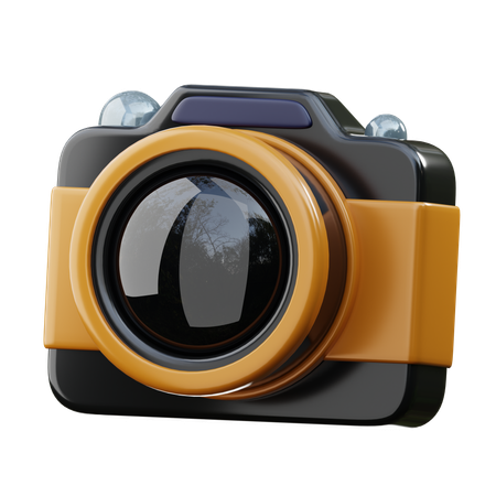 Cámara  3D Icon