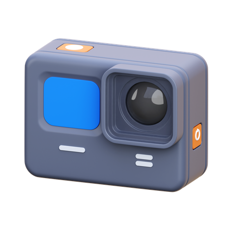 Cámara  3D Icon