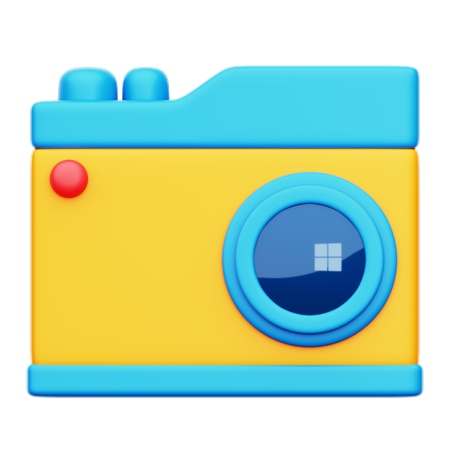 Cámara  3D Icon