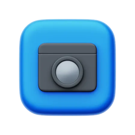 Cámara  3D Icon