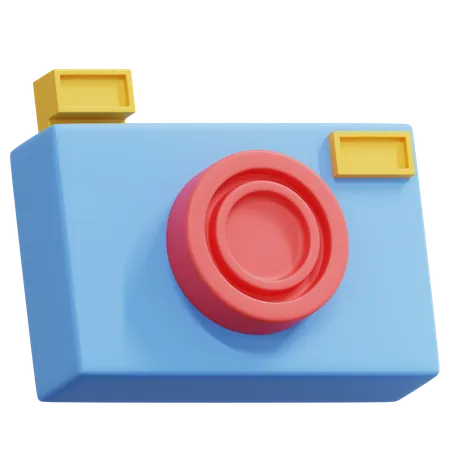 Cámara  3D Icon