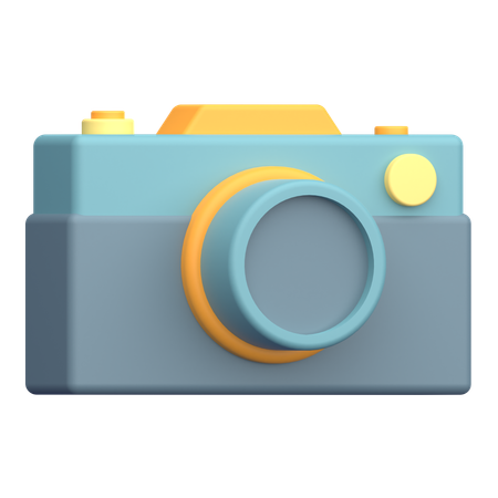 Cámara  3D Icon