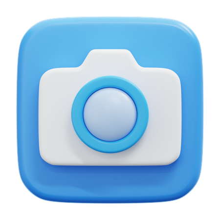 Cámara  3D Icon