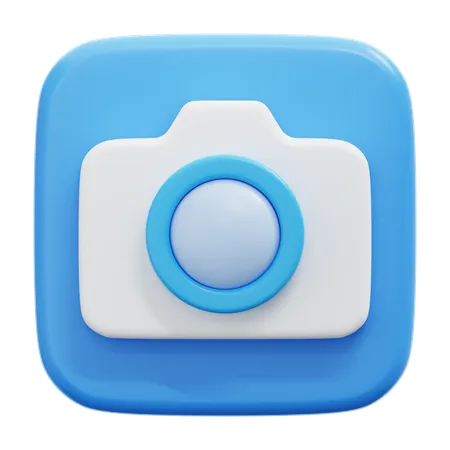 Cámara  3D Icon