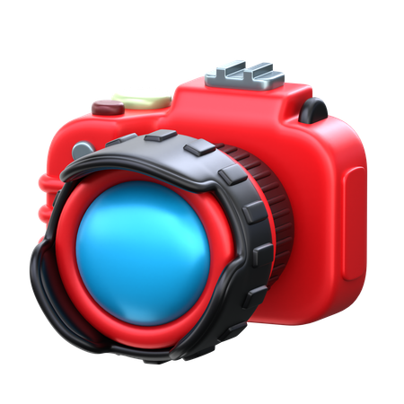 Cámara  3D Icon