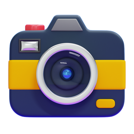 Cámara  3D Icon