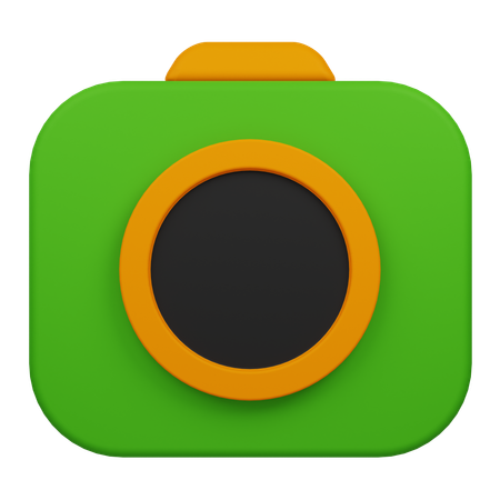 Cámara  3D Icon