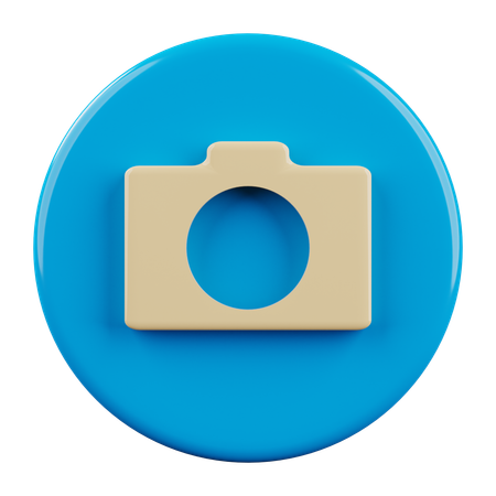 Cámara  3D Icon