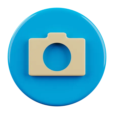 Cámara  3D Icon