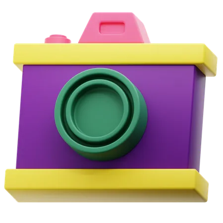 Cámara  3D Icon