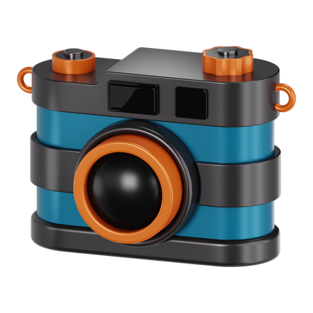 Cámara  3D Icon