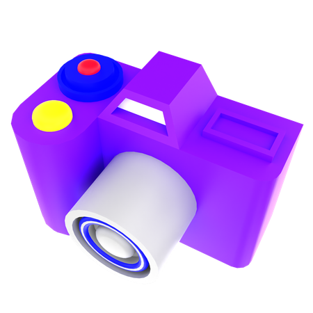 Cámara  3D Icon