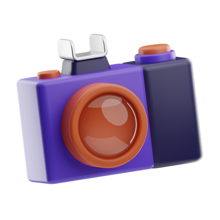 Cámara  3D Icon