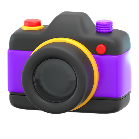 Cámara  3D Icon