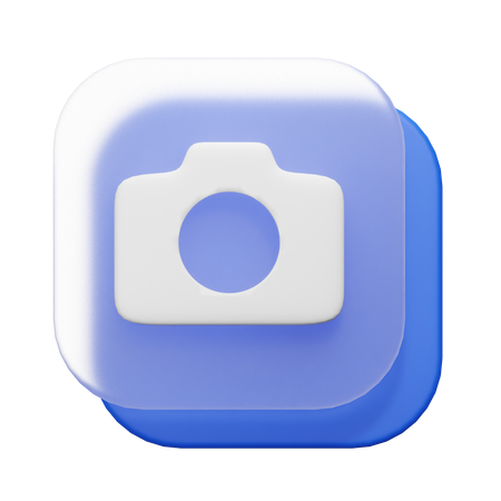 Cámara  3D Icon