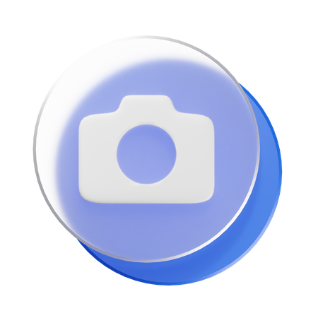 Cámara  3D Icon