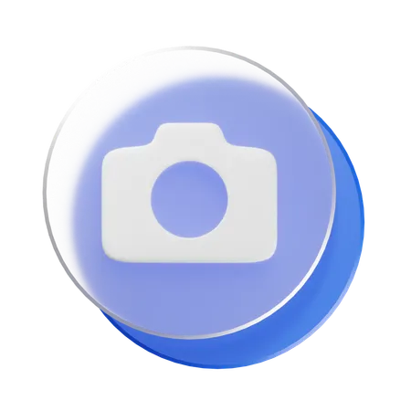 Cámara  3D Icon