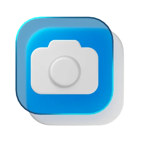 Cámara  3D Icon