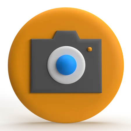 Cámara  3D Icon