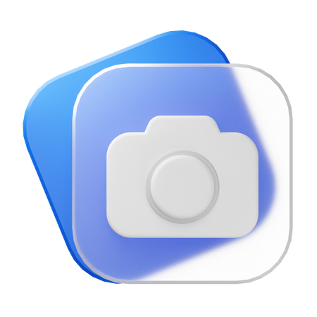 Cámara  3D Icon