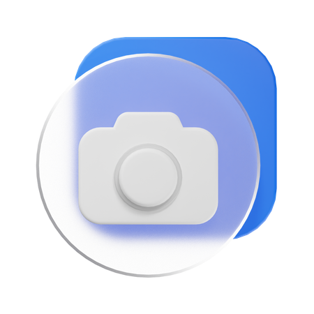 Cámara  3D Icon