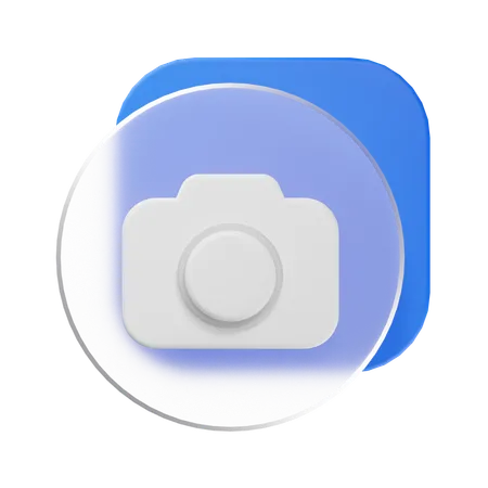 Cámara  3D Icon