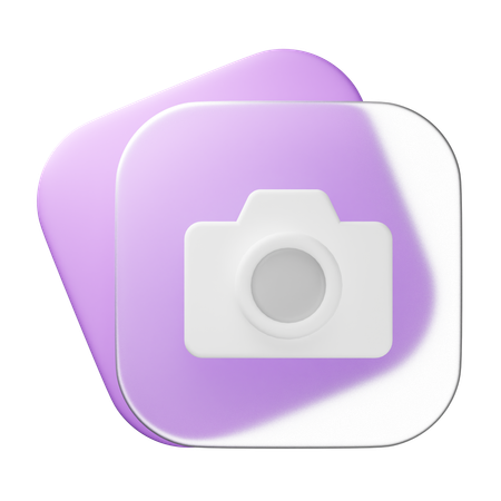 Cámara  3D Icon