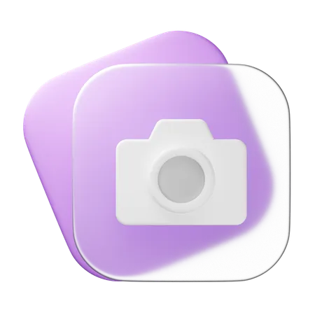 Cámara  3D Icon