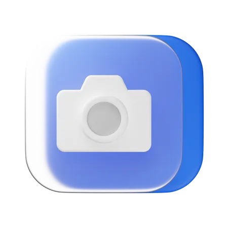 Cámara  3D Icon