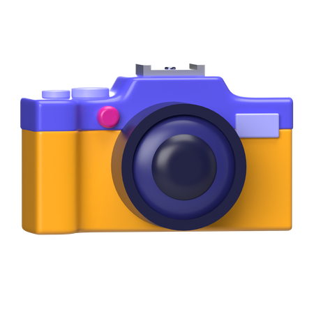 Cámara  3D Icon