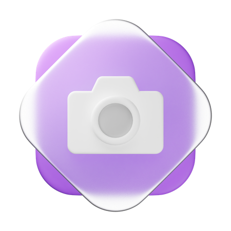 Cámara  3D Icon