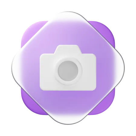 Cámara  3D Icon