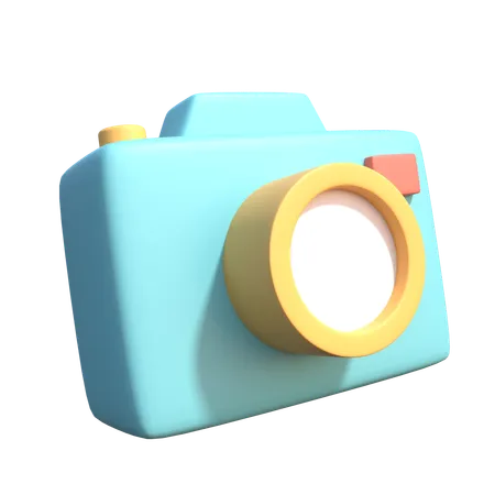 Cámara  3D Icon