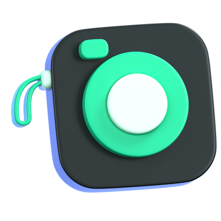 Cámara  3D Icon