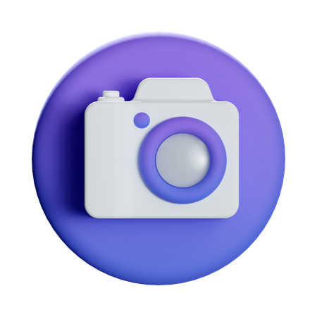Cámara  3D Icon