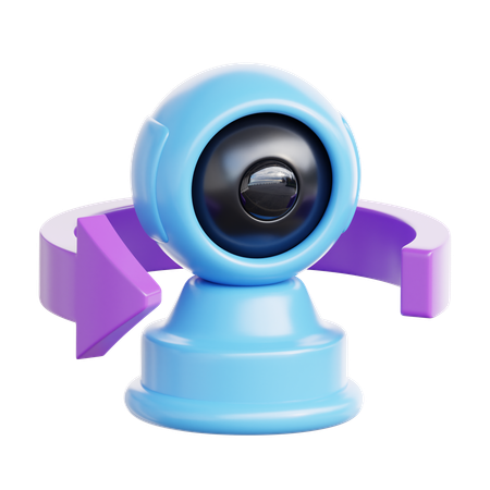 Cámara 360  3D Icon