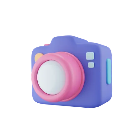 Cámara  3D Icon