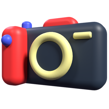 Cámara  3D Icon