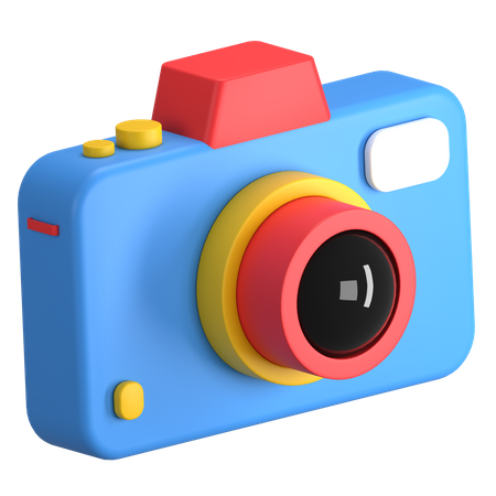 Cámara  3D Icon