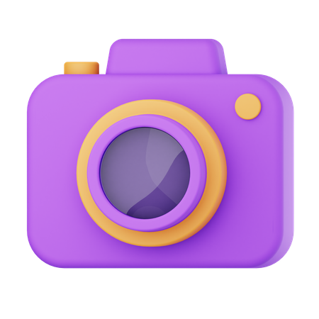 Cámara  3D Icon