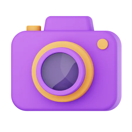 Cámara  3D Icon