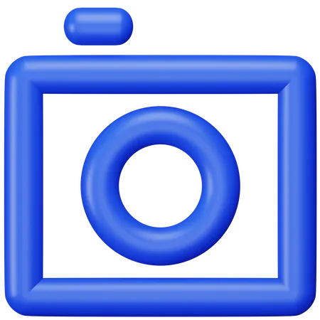 Cámara  3D Icon