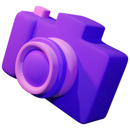 Cámara  3D Icon