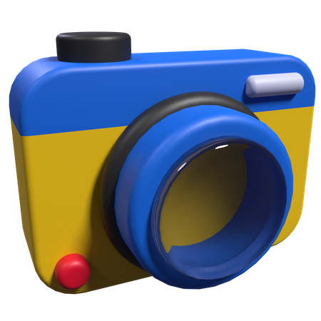 Cámara  3D Icon