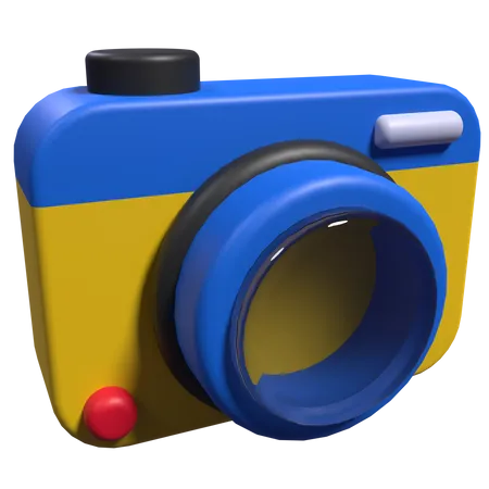 Cámara  3D Icon