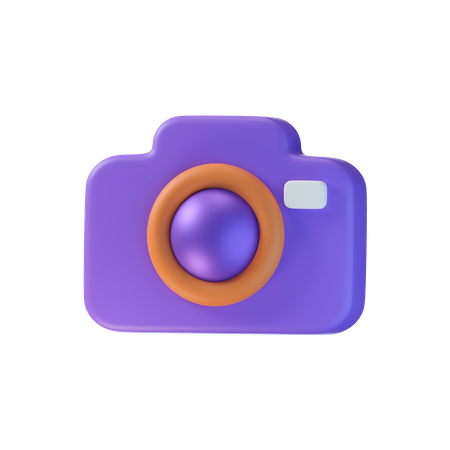 Cámara  3D Icon