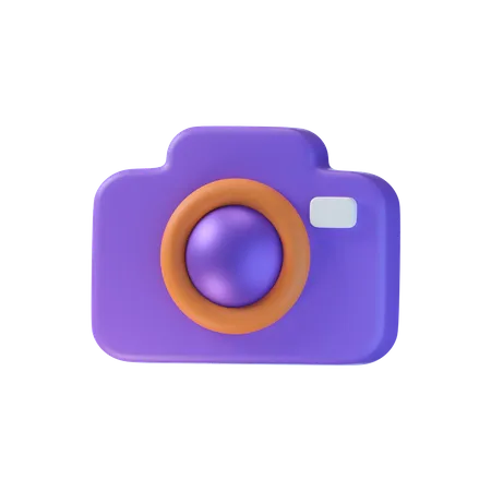 Cámara  3D Icon