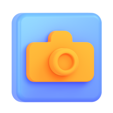 Cámara  3D Icon